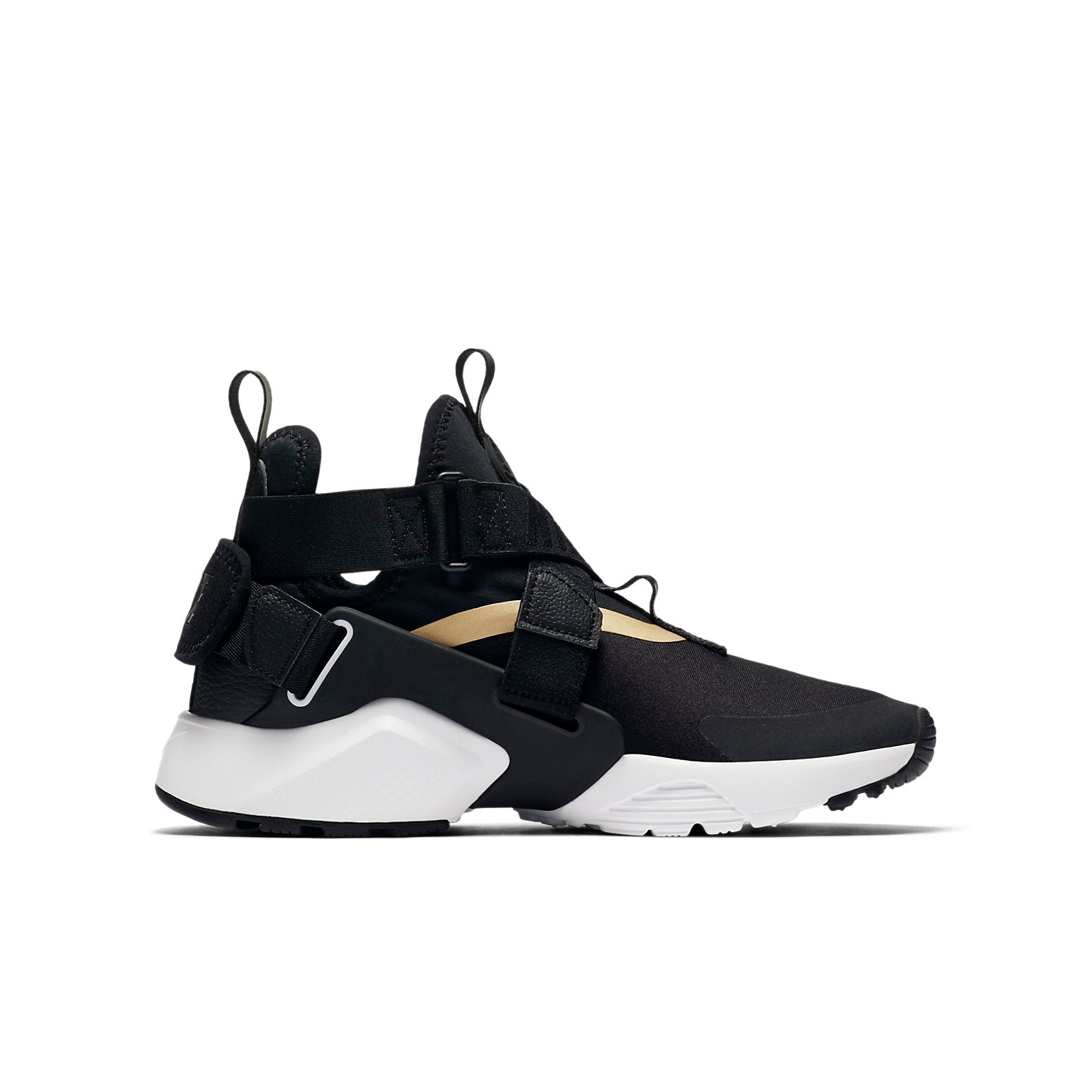 (GS) Nike Huarache City 'Black Metallic Gold' AJ6662-005