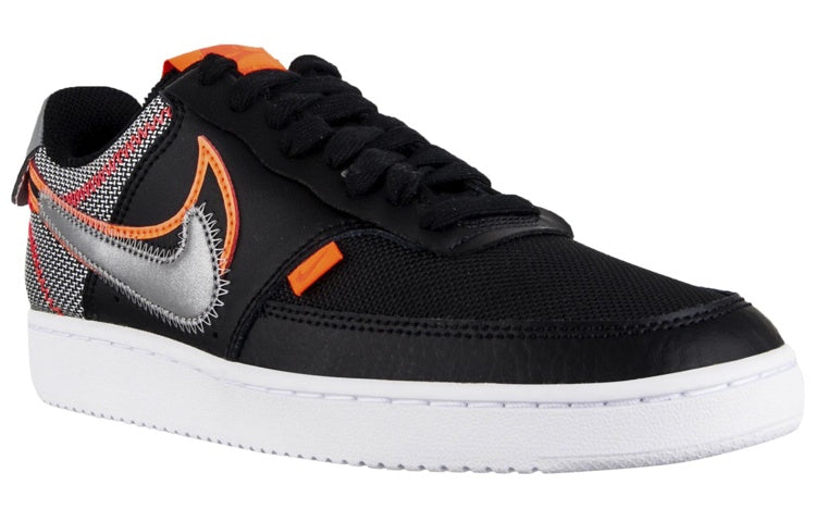 (WMNS) Nike Court Vision Low Premium 'Black Silver' CI7599-002