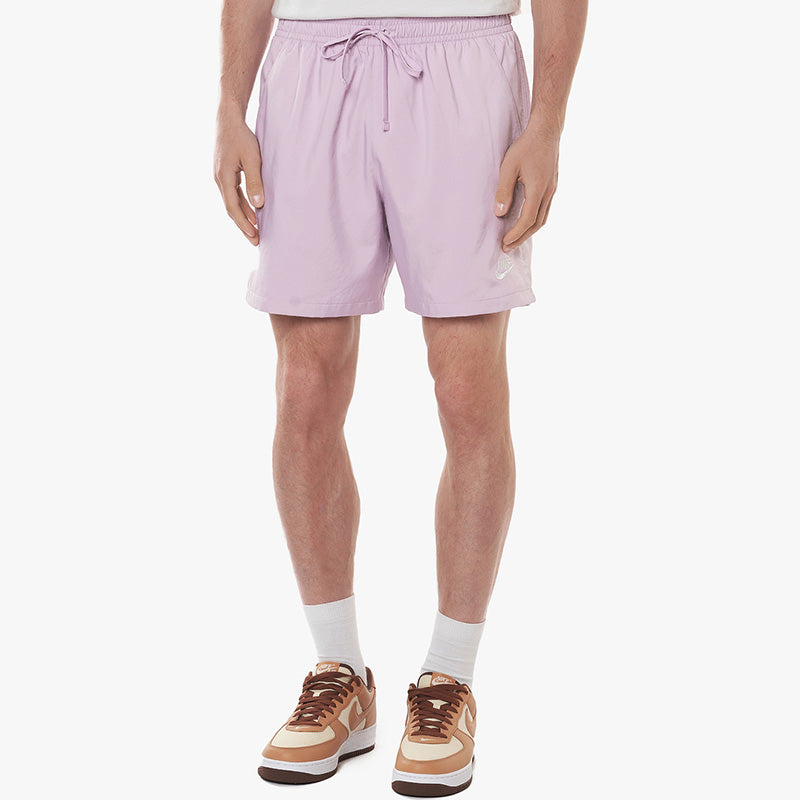 Nike Casual Sports Lacing Breathable Shorts Purple AR2382-576