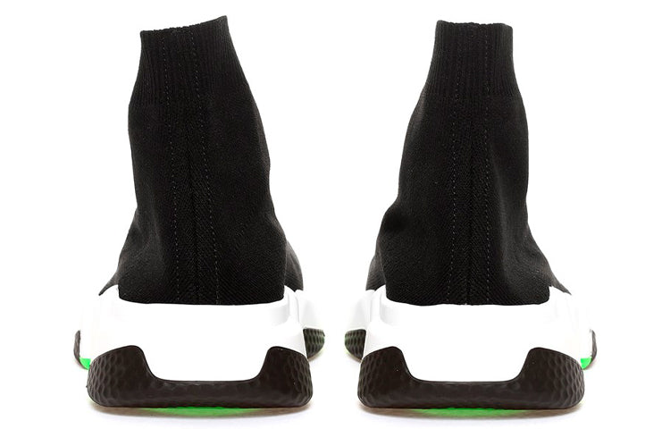 (WMNS) Balenciaga Speed Trainer 'Black White Green' 587280W17041073