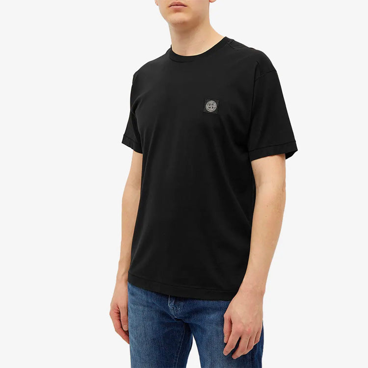 STONE ISLAND Patch Logo T-shirt 'Black' 741524113-V0029