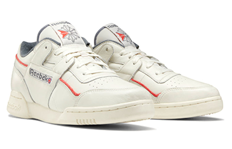 Reebok Workout Plus White Skate Shoes EG6446