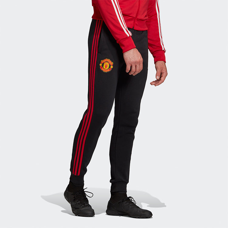 adidas MUFC 3S SWT PNT Manchester United Pants Men Black FR3848