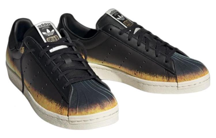 adidas originals Superstar 80s x Han Meilin 'Black Yellow Orange' ID4385