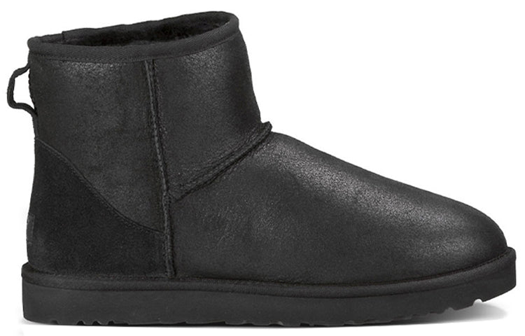 UGG Classic Mini Bomber High Top Fleece Lined Black 1007307-BJB