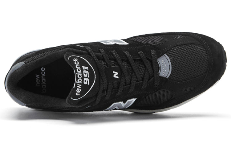 (WMNS) New Balance 991 Black/White W991EKS