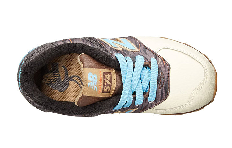New Balance 574 Deep Freeze Athletic Running Sneakers Brown/Blue/Beige KL574FMP