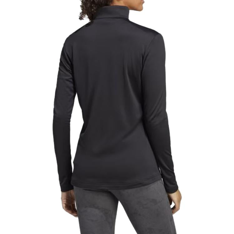 (WMNS) adidas Terrex Multi Full-Zip Fleece Jacket 'Black' HN5465