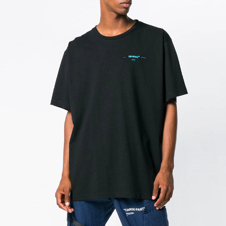 Off-White Gradient SS Over Tee OMAA038F18185005-BK
