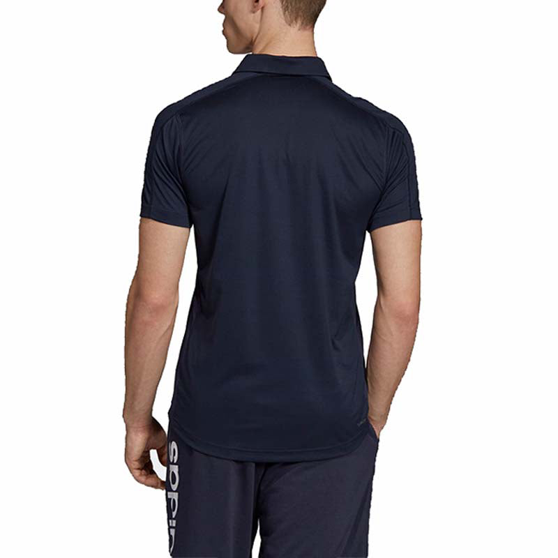adidas Training Sports Short Sleeve POLO Navy Blue DU1252