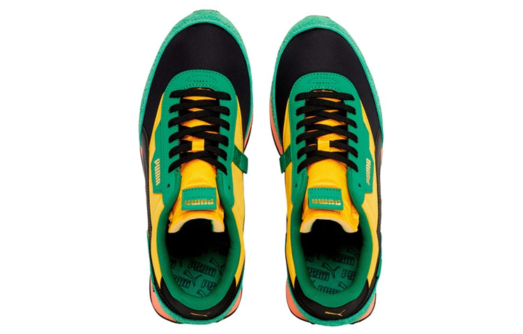 PUMA Future Rider Game On 'Black Amazon Green' 371320-03