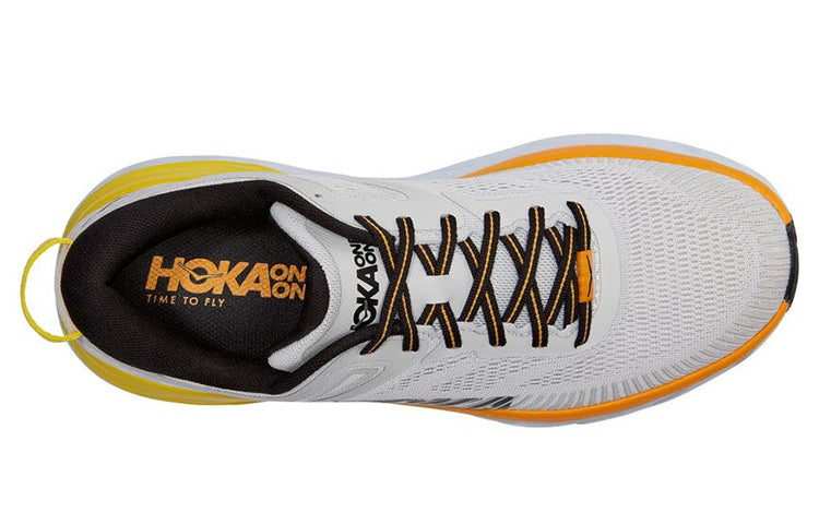 HOKA ONE ONE Bondi 7 Wide 'Grey Orange' 1110530-NCRY
