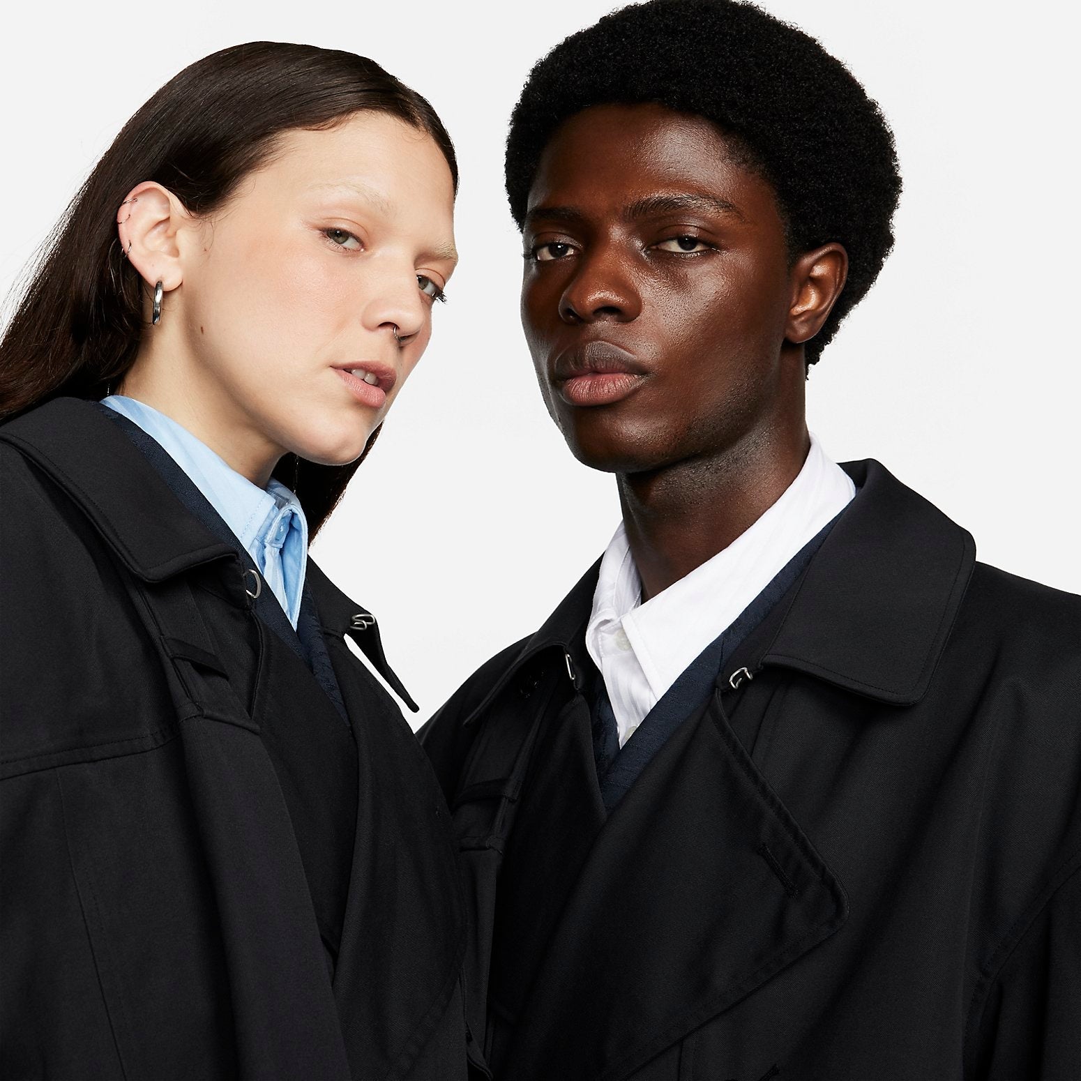 Nike x Martine Rose Trench Coat Asia Sizing 'Navy' DV0851-414