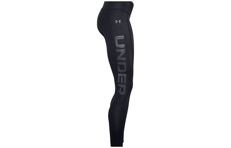 (WMNS) Under Armour Qualifier Ignight ColdGear Leggings 'Black' 1356212-001