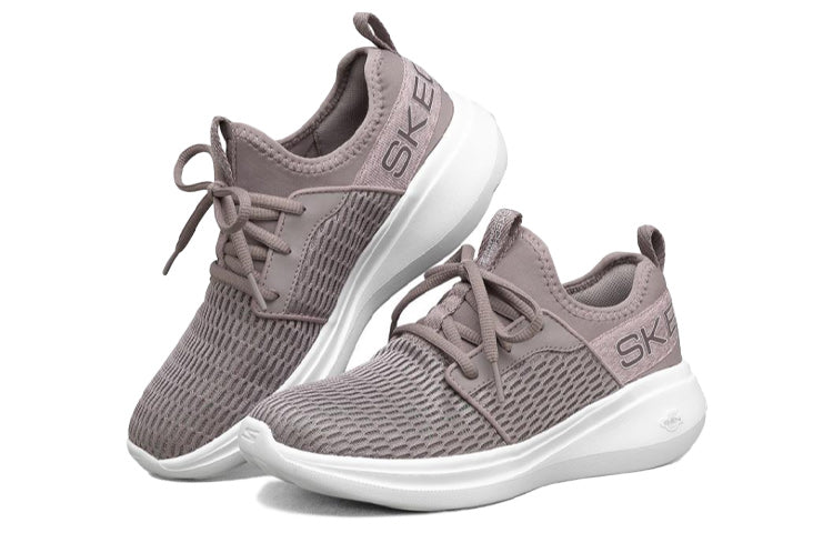 (WMNS) Skechers Go Fast Purple/White 128012-PRLV