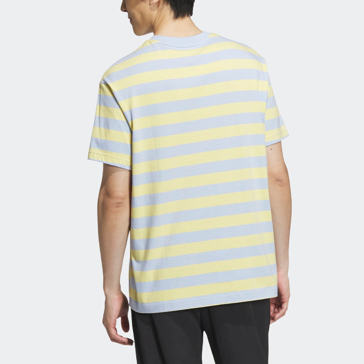 adidas Neo Essentials T-Shirts 'Grey Yellow' IA4977