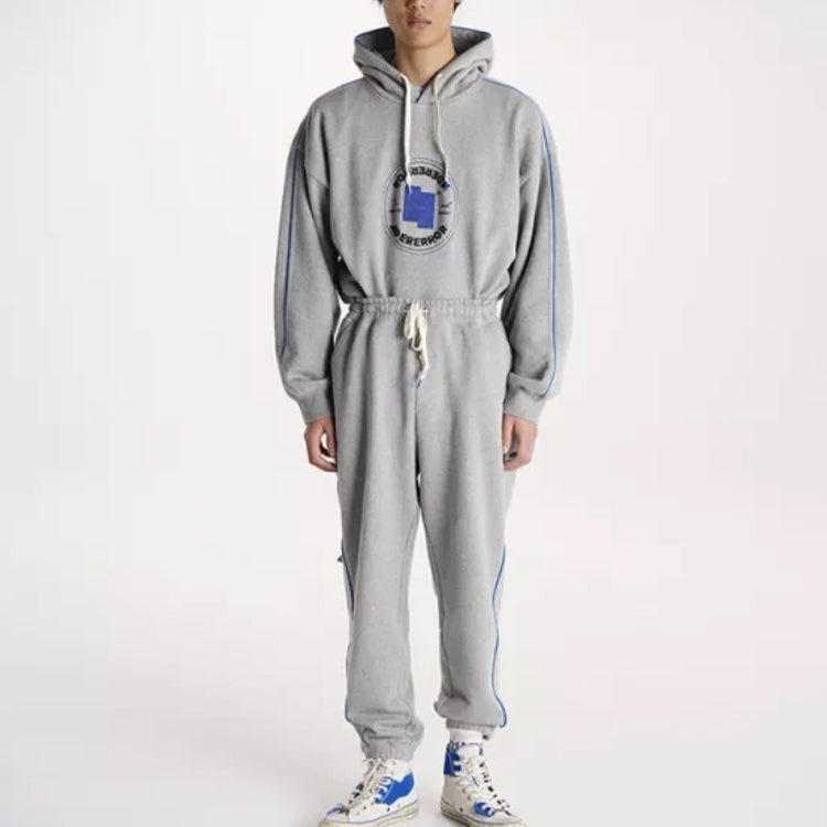 Converse x ADER ERROR SHAPES Pullover Hoodie Asia Sizing 'Vintage Grey Heather' 10025392-A01