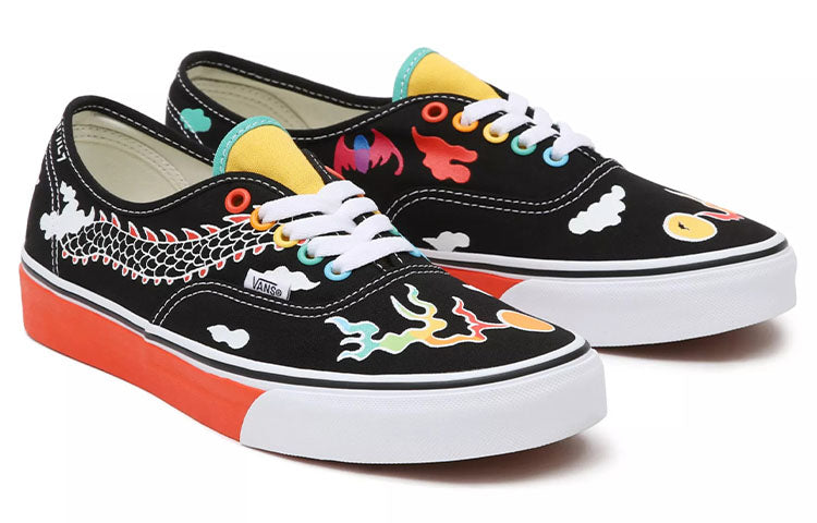 Vans Otw Gallery Authentic 'Black Orange' VN0A5KRDATB