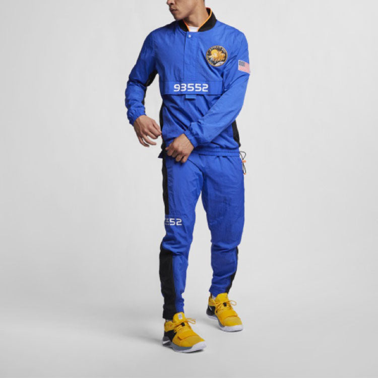 Nike M NK Tracksuit NASA Athleisure Casual Sports Suit Blue CI6891-480