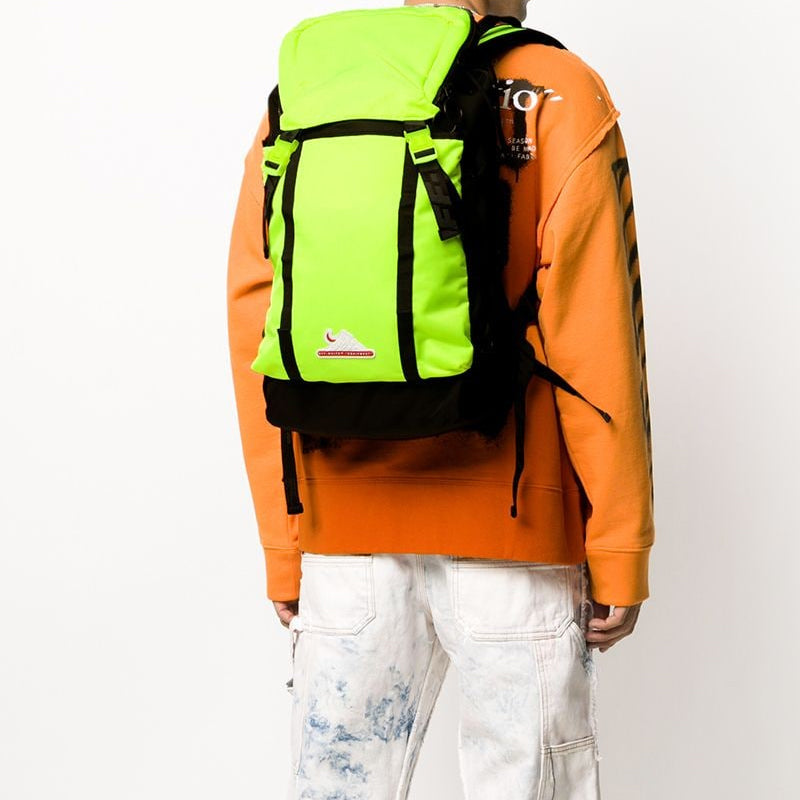 Off-White 20 Waterproof Backpack Green OMKN001R20E480016200