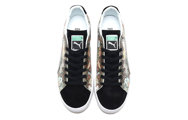 PUMA x atmos x Three Tides Tattoo Suede 'Black White' 381246-01