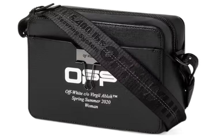 (WMNS) Off-White Off Camera shoulder bag Black OWNA088R204230731001