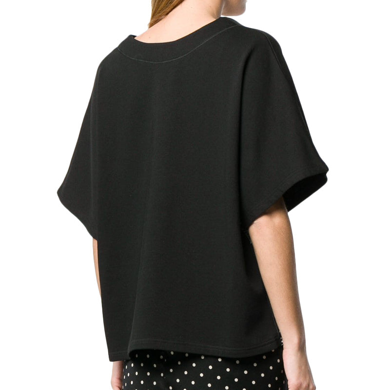 McQ Alexander McQueen Minimalistic Casual Round Neck Short Sleeve Black 545196-RMJ62-1000