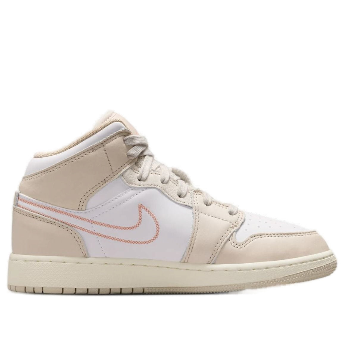 (GS) Air Jordan 1 Mid SE 'Sand Drift White' HQ5879-100