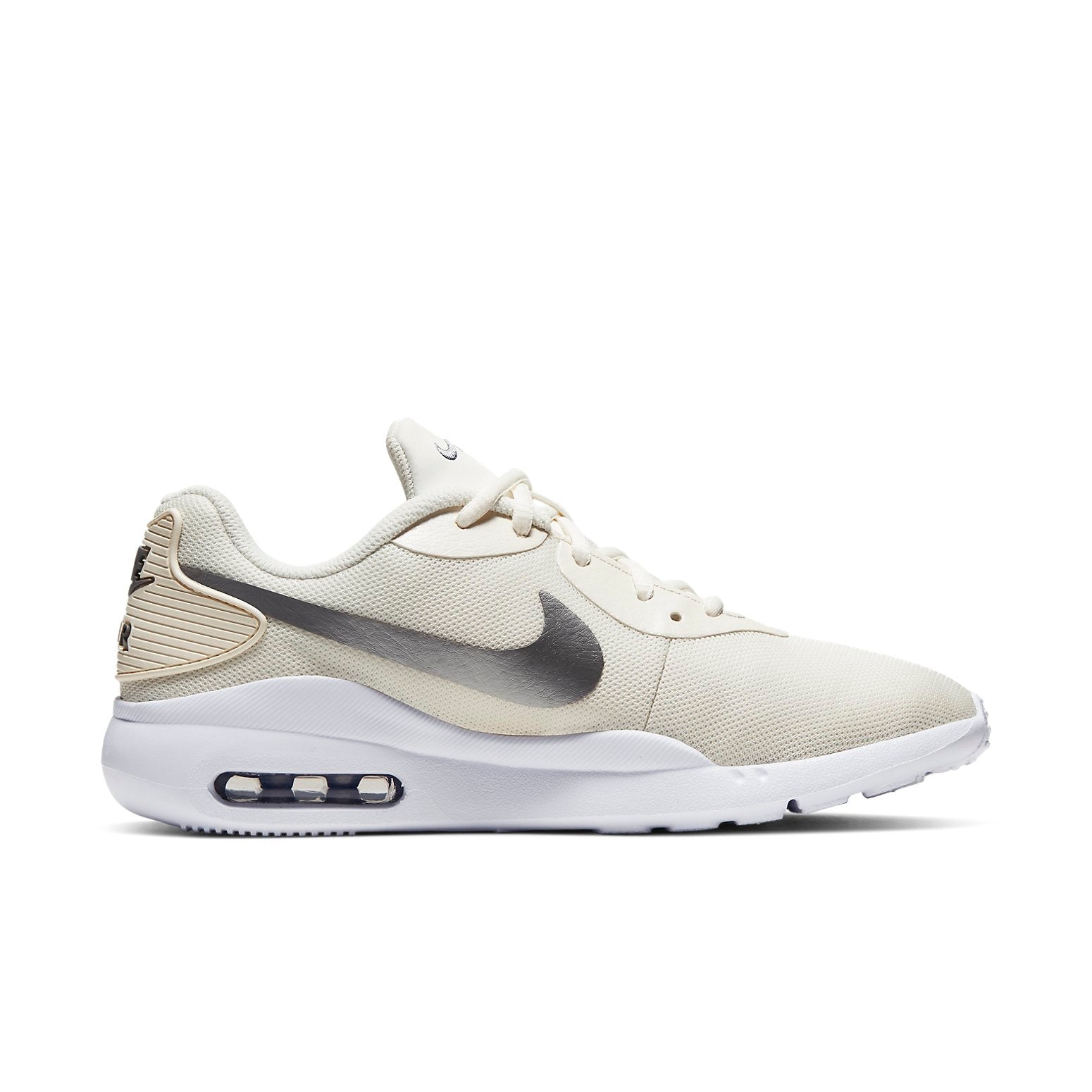 (WMNS) Nike Air Max Oketo 'Cream Metallic Silver' AQ2231-007