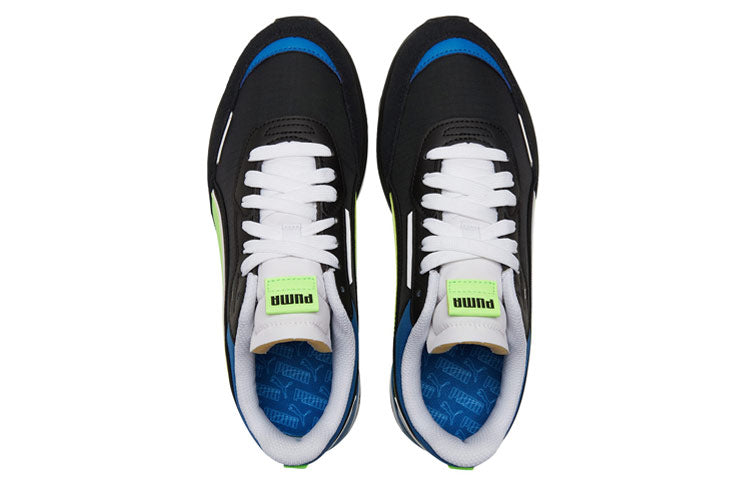 PUMA City Rider 'Electric - Black Green Glare' 382045-01