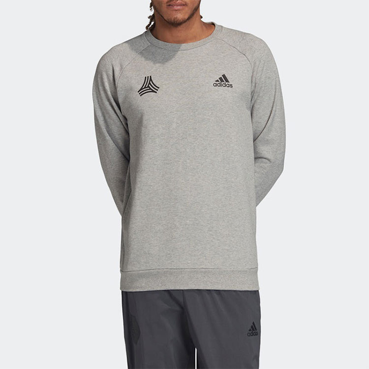 adidas Soccer/Football Sports Loose Pullover light grey FU3662