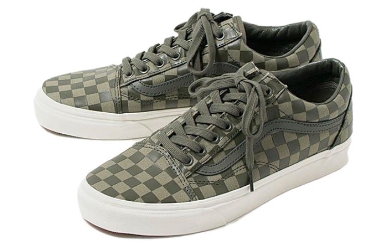 Vans Old Skool 'High Density Dusty Olive Checkerboard' VN0A38G1UA5