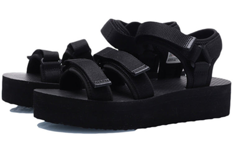 (WMNS) Li-Ning Two Straps Sandal 'Black' AGUP008-2