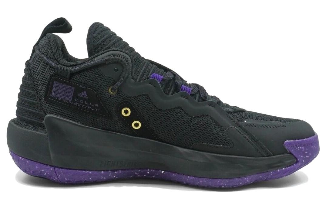 adidas DAME 7 EXTPLY 'Black Gold Purple' GX6412