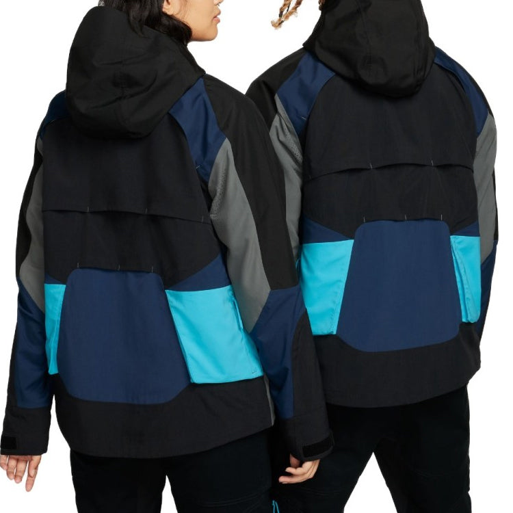 Nike ISPA Jacket 'Black Midnight Navy Iron Grey' FB2370-010
