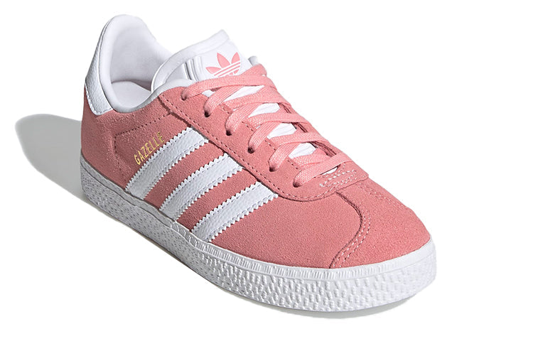 (GS) adidas Gazelle J Shoes 'Pink White Golden' EF5644