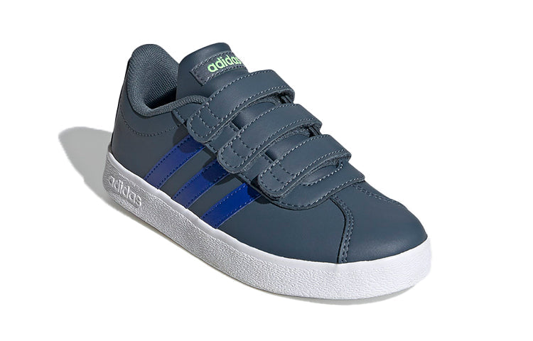 (PS) adidas VL Court 2.0 'Blue White' FW4955