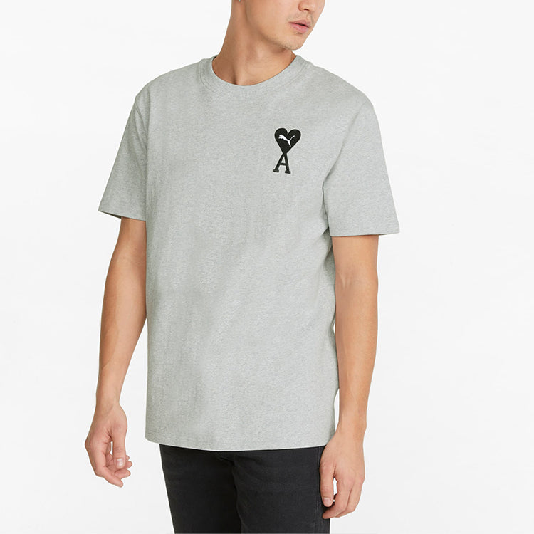 PUMA X AMI Graphic T-Shirt 'Grey' 534070-04