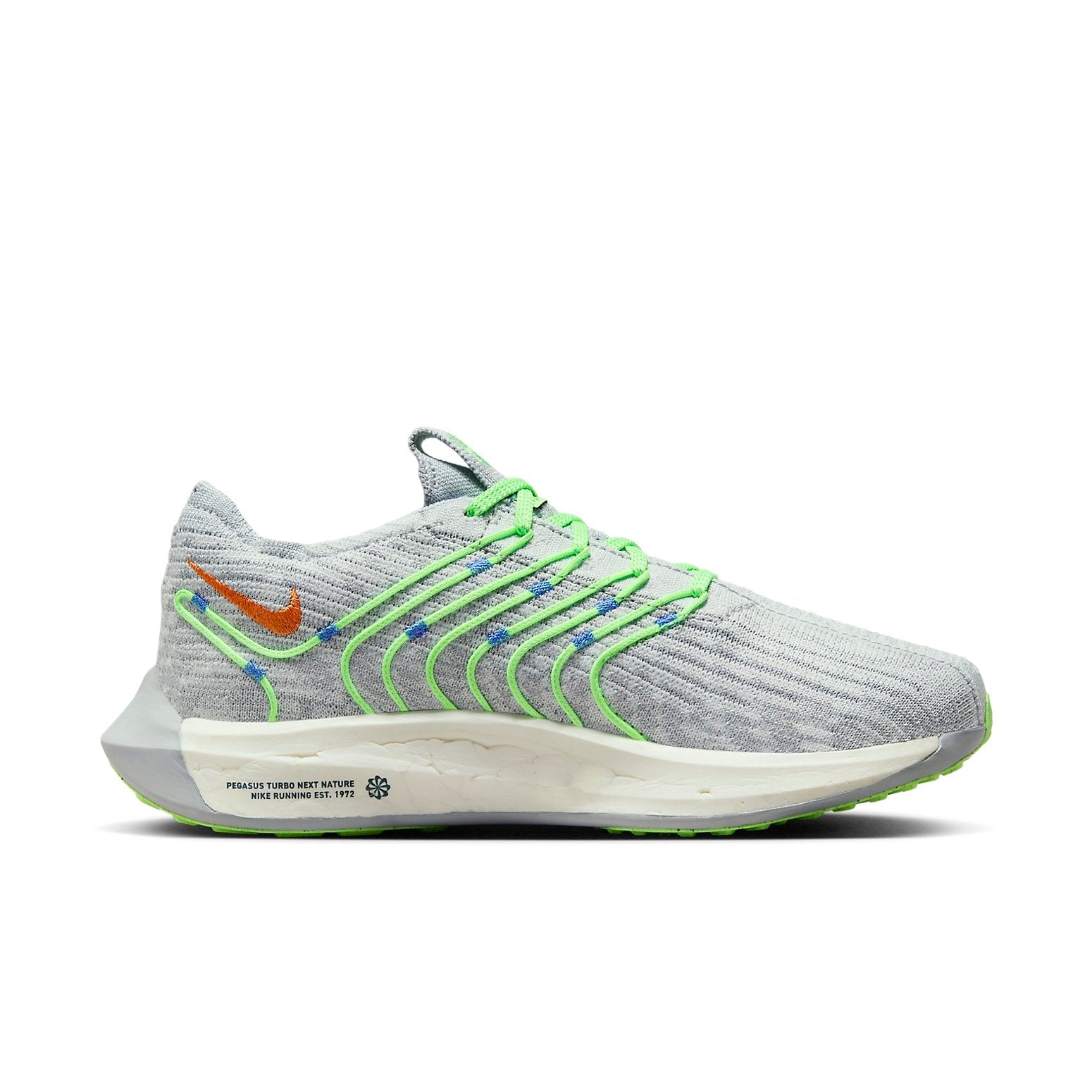 (WMNS) Nike Pegasus turbo 1 'Grey Light Green' DM3414-007