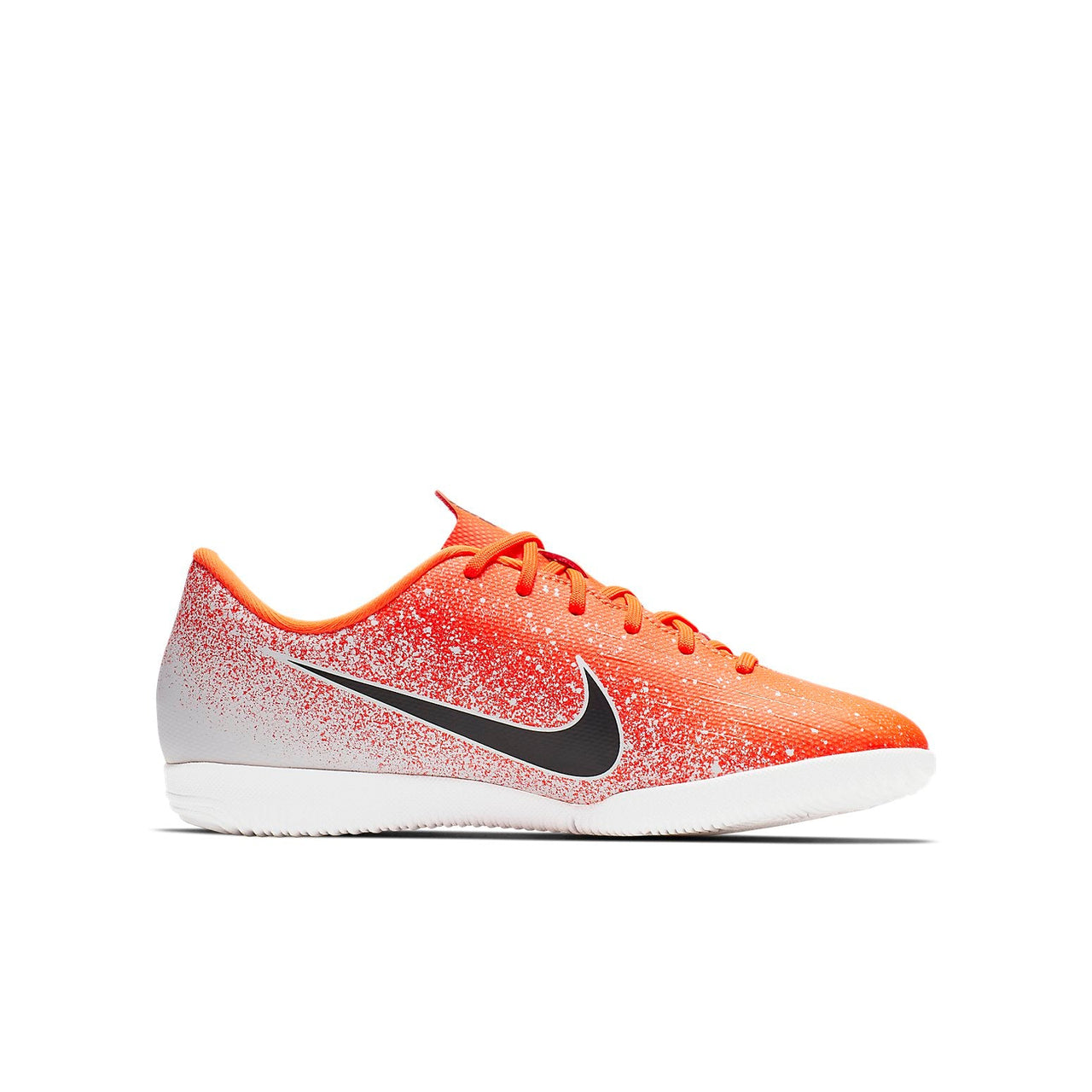(GS) Nike Mercurial Vapor 12 Academy IC 'White Orange' AJ3101-801