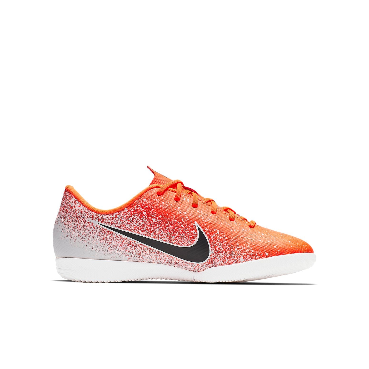 (GS) Nike Mercurial Vapor 12 Academy IC 'White Orange' AJ3101-801