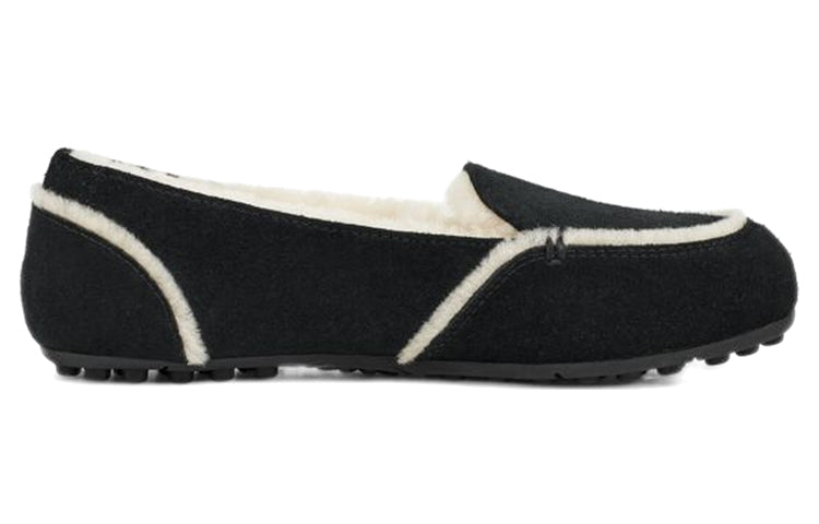 (WMNS) UGG Hailey Loafer 'Black' 1127441-BLK