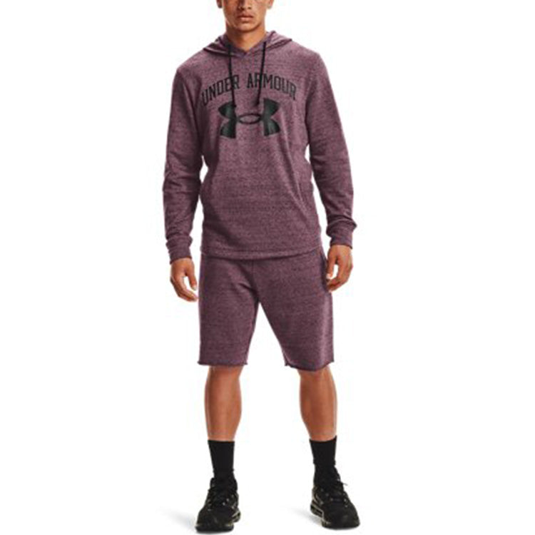 Under Armour Rival Terry Logo Hoodie 'Grape Purple' 1361559-555