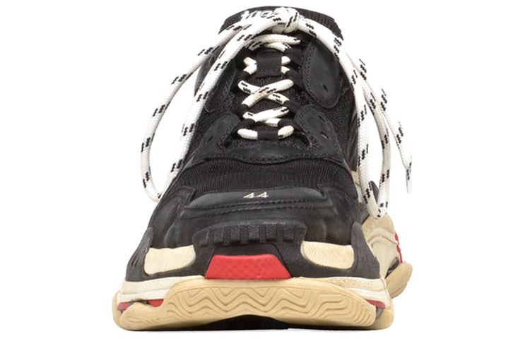 Balenciaga Triple S Sneakers 'Black Double Foam and Mesh' 512175W09O11000