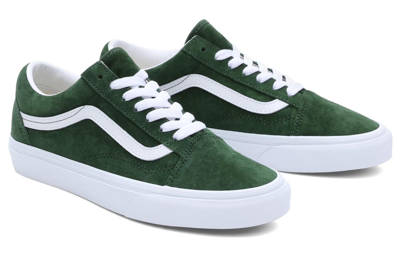 Vans Old Skool Pig Suede 'Green White' VN0007NTBXU