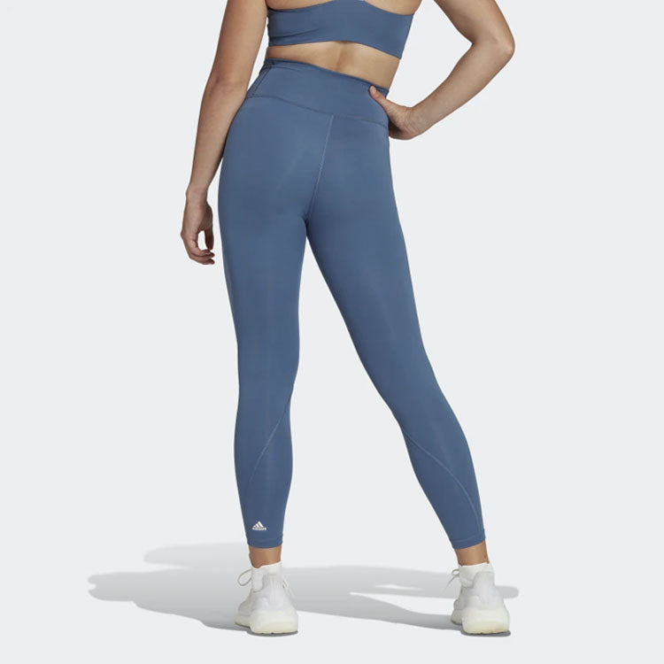 (WMNS) adidas Optime Training 7/8 Leggings 'Blue' HM1177
