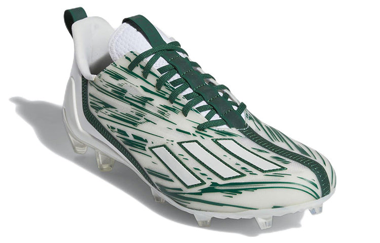 adidas Adizero Cleats 'White Dark Green' GZ6915