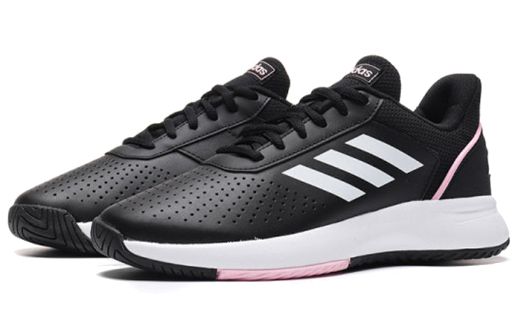 (WMNS) adidas neo Courtsmash Black/White F36719