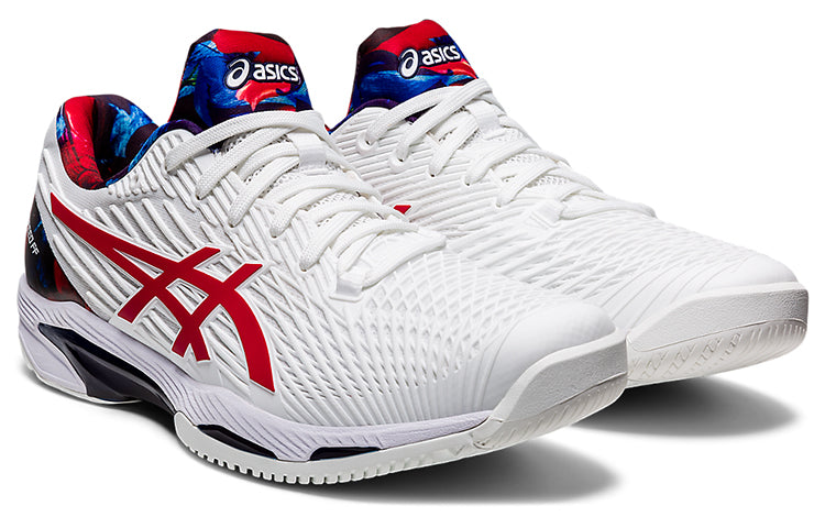 ASICS Solution Speed FF 2 LE 'White Classic Red' 1041A286-110