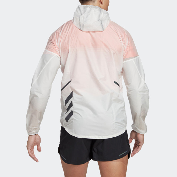 adidas Terrex Agravic Windweave Trail Running Windbreaker Jacket 'White' HT9389